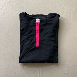 Ava Lea Muted Henley Ribbed Top